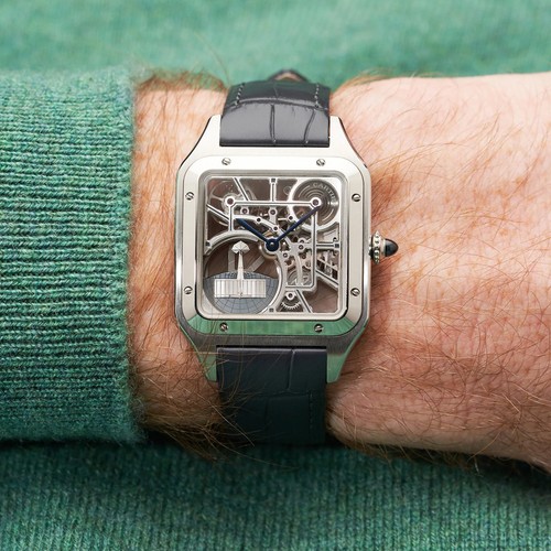 Cartier santos dumont skeleton - santos-dumont,