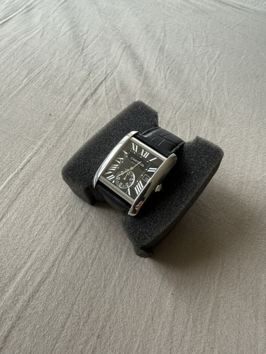 Cartier tank schwarzes - cartier,