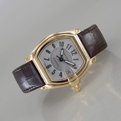 Cartier roadster automatik 18k - roadster,