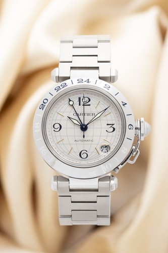 Cartier pasha meridian gmt - cartier,