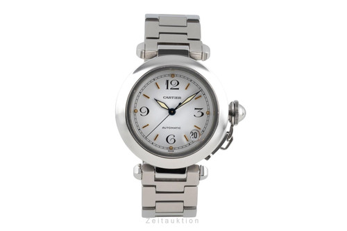 Cartier pasha edelstahl - cartier,