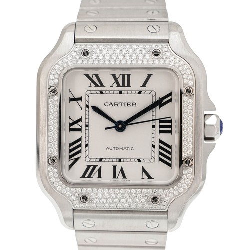 Cartier santos diamonds - cartier,