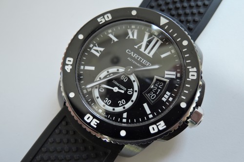 Cartier diver black - black, wsca0006