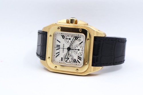 Cartier santos 100 - santos,