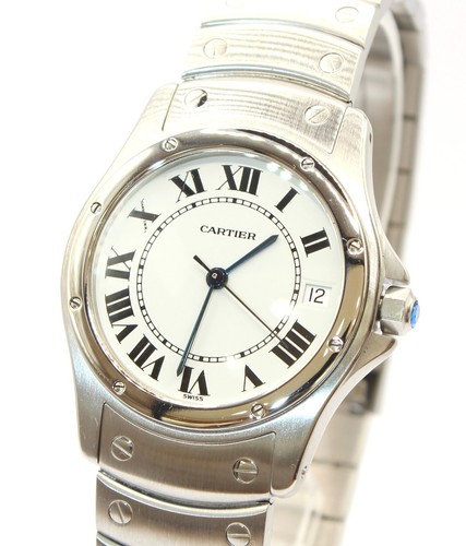 Cartier santos ronde - ronde, ref.