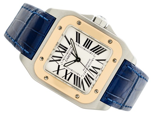 Herrenuhr cartier santos 100 - herrenuhr,