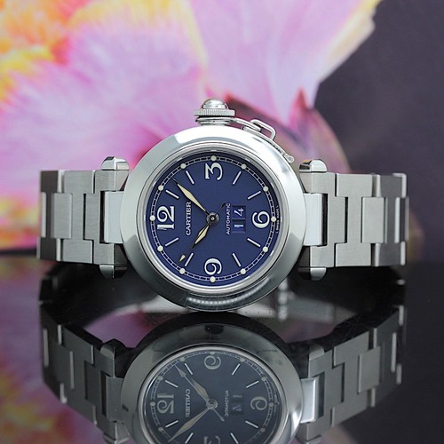Cartier pasha stahl - cartier,